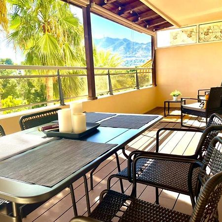 Calido Apartamento Con Gran Terraza Y Vistas A 600 Metros Del Mar Беналмадена Екстериор снимка